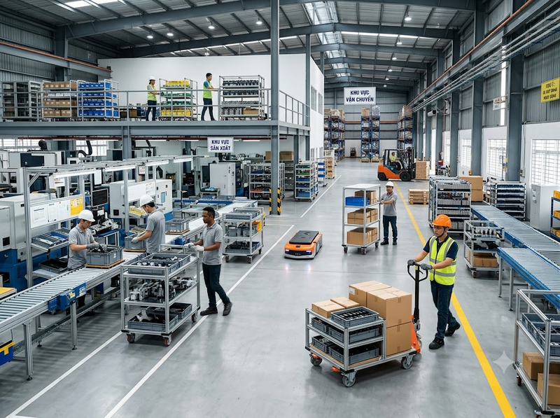 Doanh nghiệp nên mở rộng thị trường bánh xe đẩy theo hướng nào?